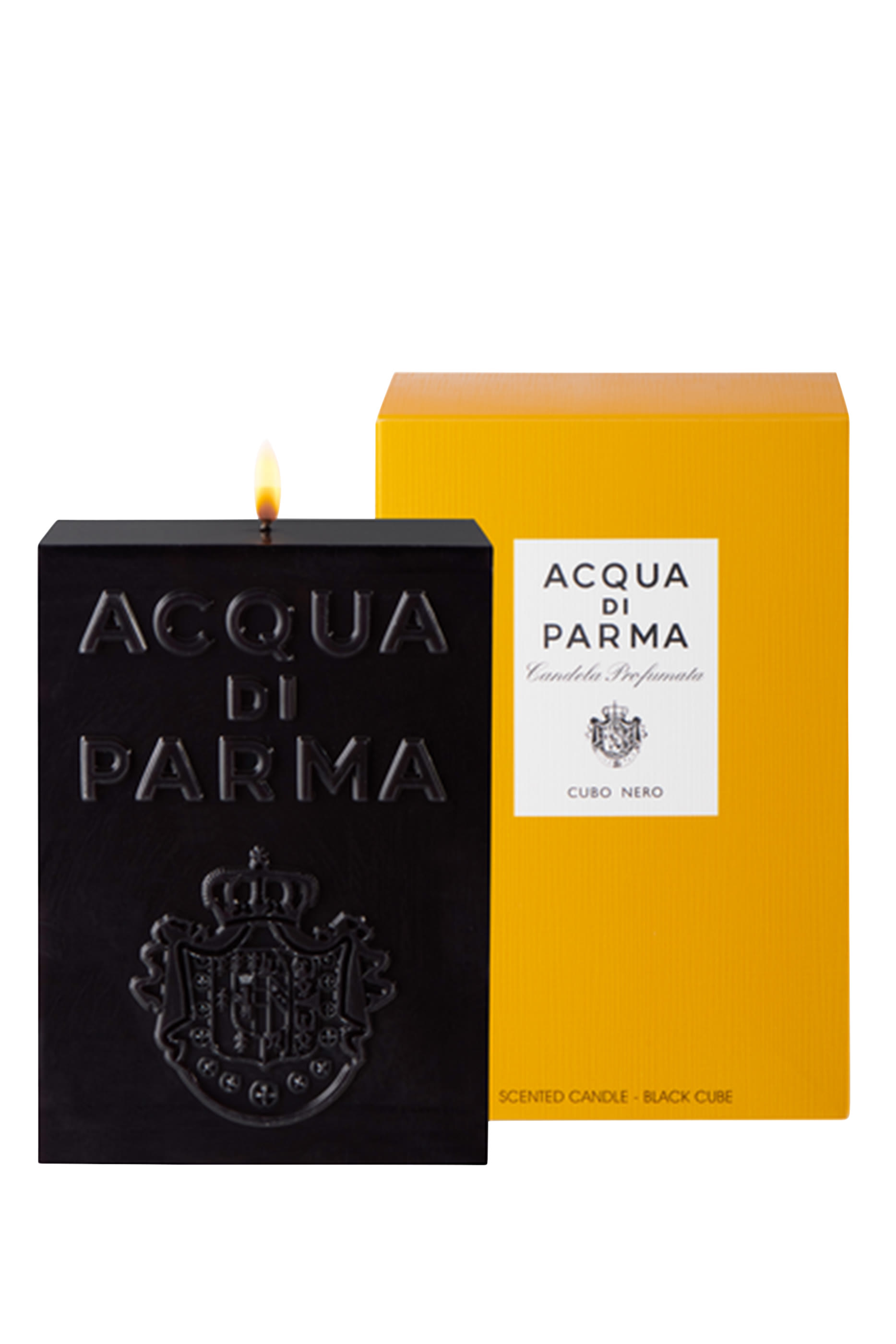 Black Scented Cube Candle 5