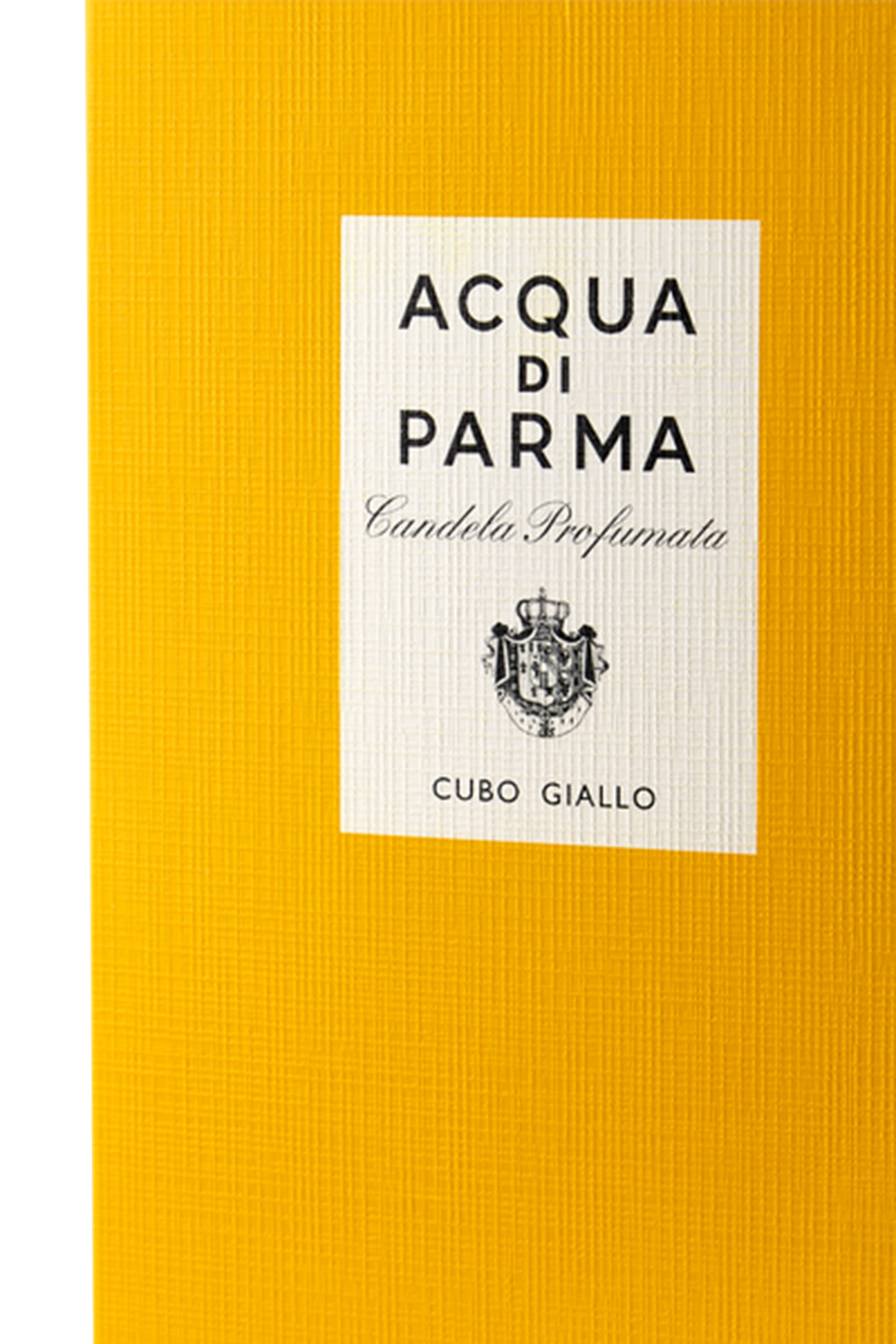 Yellow Scented Cube Candle 4