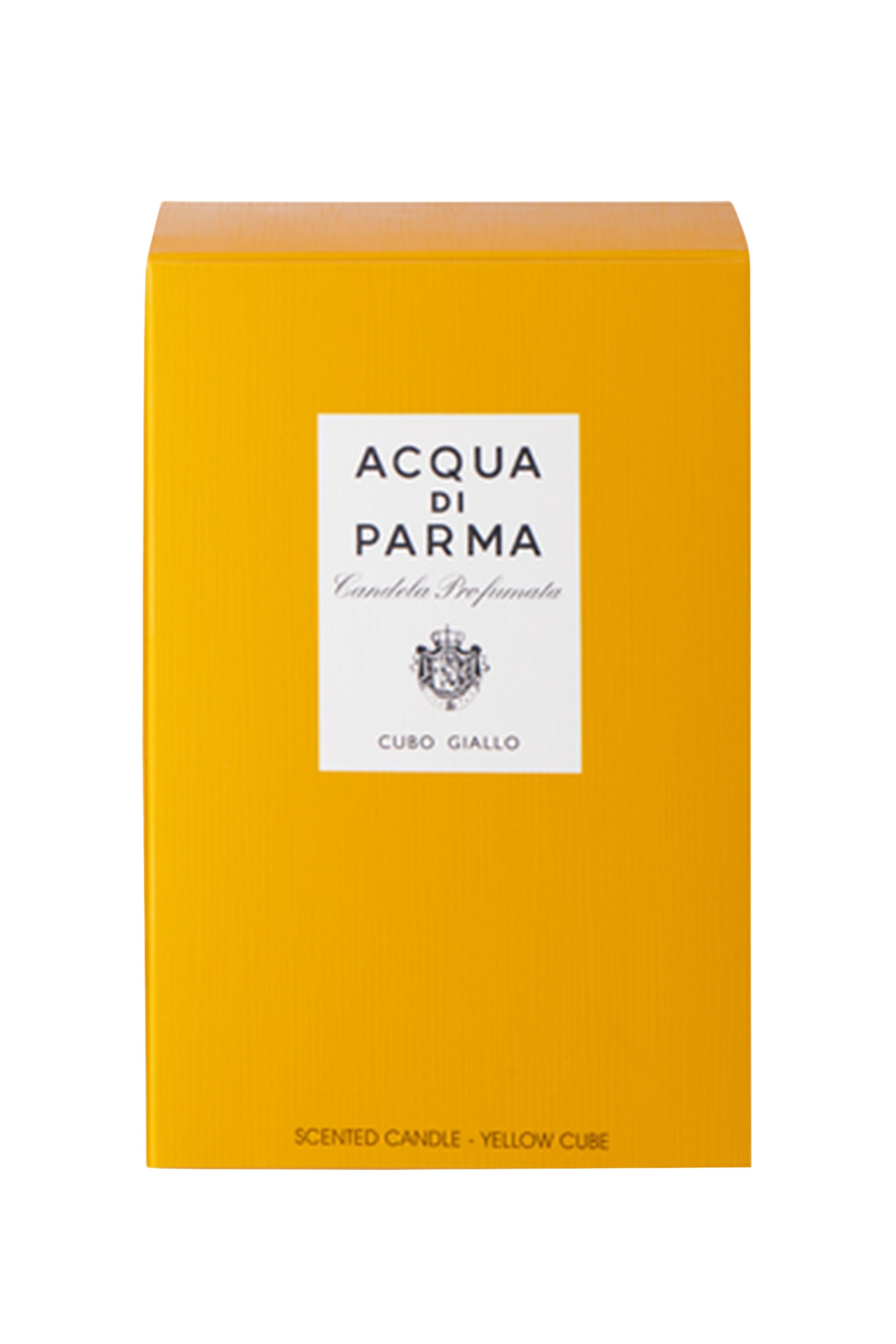 Yellow Scented Cube Candle 3