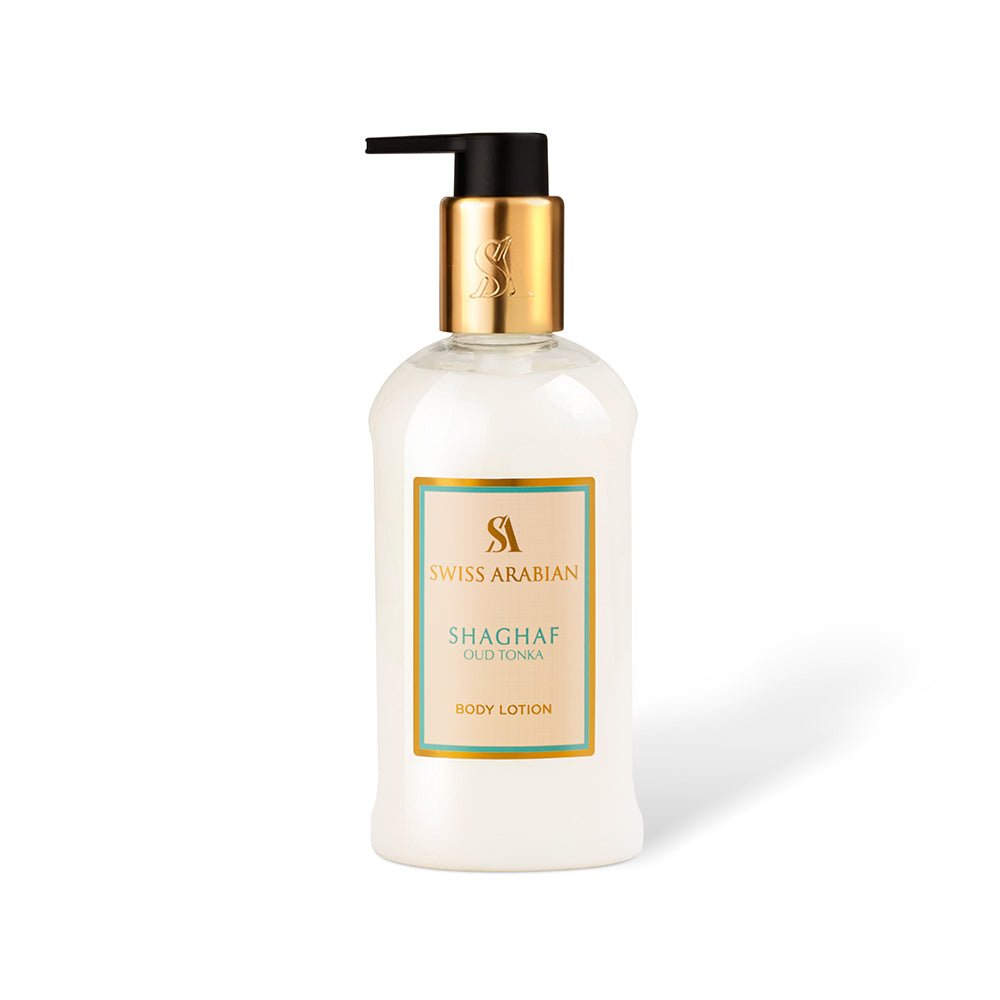 Shaghaf Oud Tonka EDP + Body Lotion Gift 4